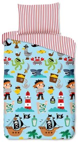 Egyszemélyes pamut gyerek ágyneműhuzat 140x200 cm Caribbean – Good Morning