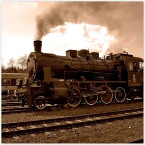 Poszterek 140x140 Mozdony TR565 Wolsztyn