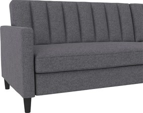 Szürke kinyitható sarokkanapé Celine – Støraa