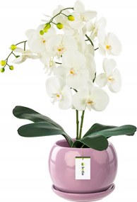 Kerámia kaspó Gömb 4, rózsatartóval