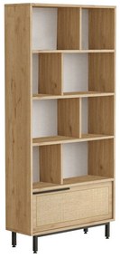 One Walnut and Oak könyvespolc