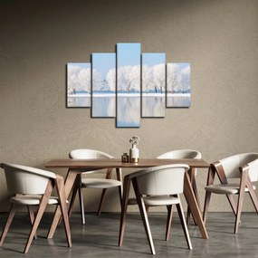 Egy kép egy téli tájról (150x105 cm)