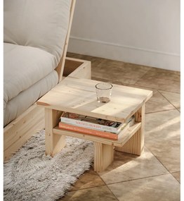 Borovi fenyő tárolóasztal 34x45 cm Japan – Karup Design