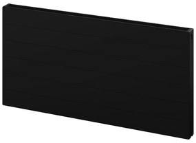 Mexen CL21 Line, panelradiátor 900 x 400 mm, oldalcsatlakozó, 636 W, fekete, W421L-090-040-70