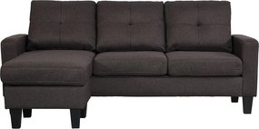 Catini Arvika sarok ülőgarnitúra - barna