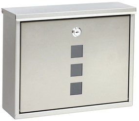 Postaláda BK 209, rozsdamentes acél