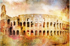 Kép - Digitális festészet, Colosseum, Róma, Olaszország (90x60 cm)