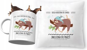 Kasi párna ajándék bögre szett fényképes nyomtatással