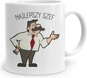 Bögre Ajándék Főnöknek Legjobb Főnök fényképes nyomtatással