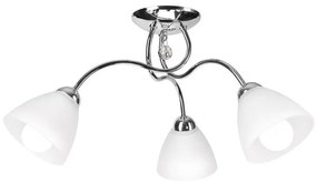 Felületre szerelhető csillár MIRANDA 3xE27/60W/230V fényes króm