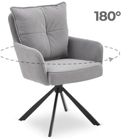 Forgó Étkező/Tárgyaló Szürke Színben. CITY