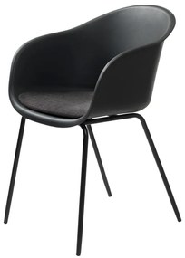 Topley fekete étkezőszék - Unique Furniture