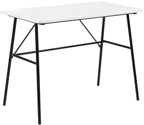 Stílusos íróasztal Nava 100 cm - fehér 2