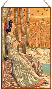 Patten Wilson  Évszakok garnitúra üvegkép, falikép