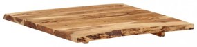 tömör akácfa asztallap 58 x (50-60) x 2,5 cm