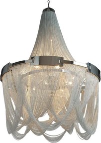 COSMOLIGHT P09109NI ROMA Modern Csillár Polírozott Nikkel E14 IP20