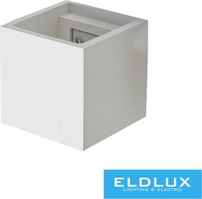 UNIVERSO Gipsz fali lámpa 1xG9 Max.25w 115x115x115mm IP20 fehér