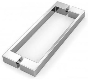 Simple nyílóajtós szögletes zuhanykabin zuhanytálca nélkül