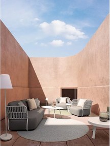 Napelemes-USB LED álló kültéri lámpa távirányítóval-hangszóróval ø 34 cm Solar – Bizzotto