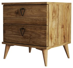 Versa-Ce Walnut éjjeliszekrény