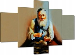 Vászonkép 100x70 Zsidó pénzszámoló