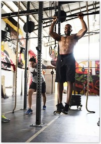 Poszterek 70x100 Edzőterem Edzés Teljesítmény