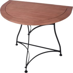 Eukaliptusz kerti tárolóasztal 54x85 cm Wien – Garden Pleasure