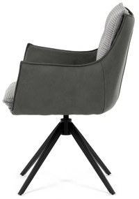 Étkezőszék szett forgó mechanizmussalDCH-D1345 GREY2, 2 db
