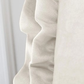 Bársony díszpárna 43x43 cm Velvet Double Frill – Catherine Lansfield