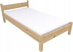 Gyerekágy 80x180 ágyráccsal Alacsony Nyers Klasszikus Erős Természetes