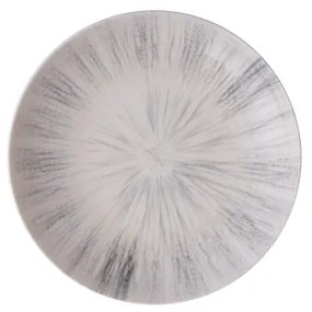 24 darabos étkészlet, szürke/porcelán