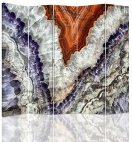 Gario Paraván Ásványi anyag szerkezete Méret: 180 x 170 cm, Kivitelezés: Klasszikus paraván