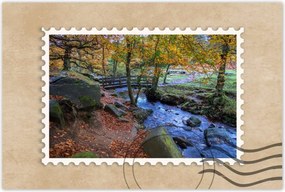 Poszterek 90x60 Híd a parkban