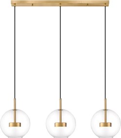 ZUMA LINE P0428-03J-L4AC ENCELADUS Többágú Függesztett Lámpa Arany LED IP20