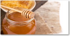 Fotó kép edzett üveg Méz 140x70