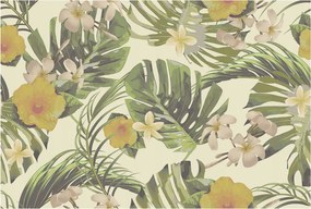 Flizelin Dekoratív fotótapéta Hálószobába Egzotikus növényvilág 104x70