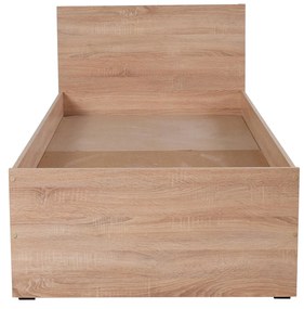 Egyszemélyes ágy 90 cm Krynalona 1 (ágyráccsal) (szonoma tölgy). 1108499