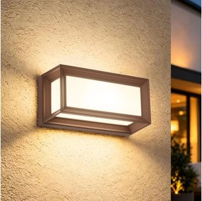 Brilagi - LED kültéri fali lámpa PARKER LED/12W/230V barna IP44