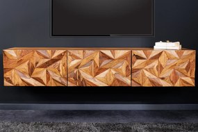 ALBEROBELLO-II modern rózsafa TV-szekrény - 160cm