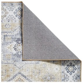 Szürke-bézs futószőnyeg 60x225 cm Topaz – Think Rugs