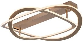 RÁBALUX 71280 KALLIRA Modern LED Mennyezeti Lámpa Arany IP20