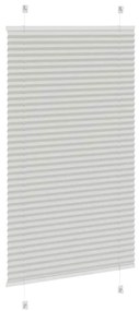 pliszírozott redőny világosszürke 75x150 cm szövetszélesség