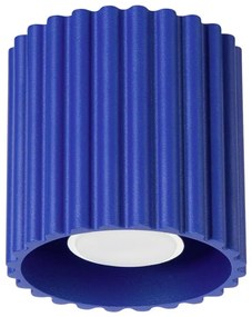 Sollux  SL.1809 - AURA spotlámpa 1xGU10/10W/230V 10 cm kék