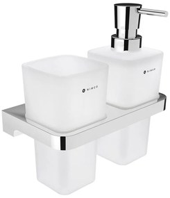 NIMCO MA 2905831H-26 - Fali szappanadagoló és fogkefe állvány MAYA 290 mm