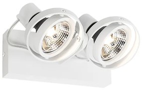 Modern fehér reflektor 2-lámpás - Master 70