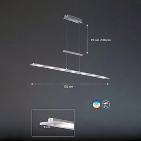 Fischer&amp;Honsel Largo 69540 Lepel lámpa 7x4.5W/LED 2700K 3500 lm IP20