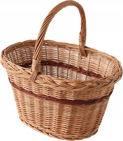 Fonott bevásárló kosár Gomba, gyümölcs, zöldség kosár Öko Krisztina 33