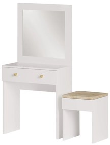 Fésülködőasztal Nesuvi (fehér + arany) . 1094116