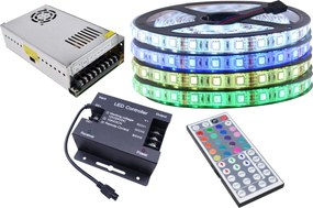Led szalag szett 300 Rgb 5050 IP65 vezérlő 20m