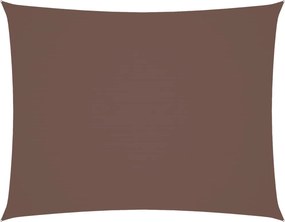 vidaXL barna téglalap alakú oxford szövet napvitorla 3 x 6 m